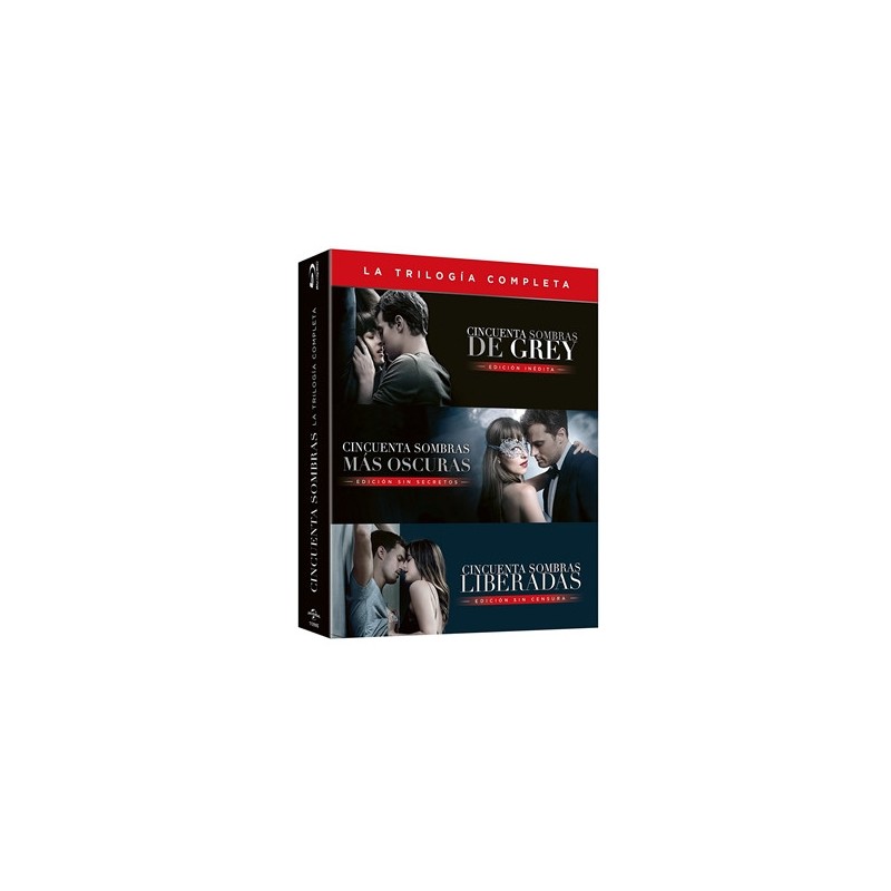 Pack Cincuenta Sombras De Grey (Blu-Ray) Trilogía