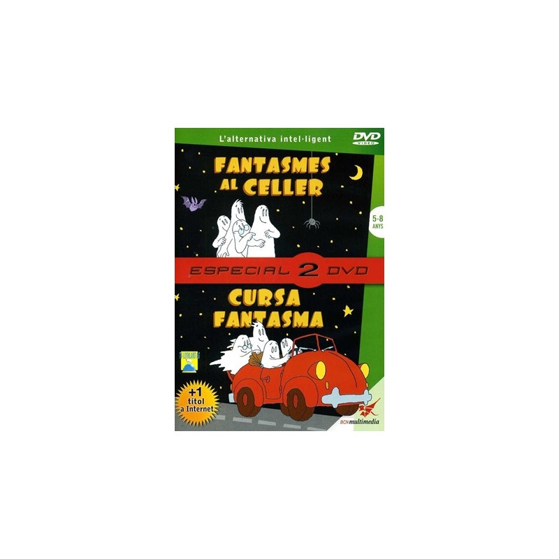 (2x1) Fantasmes al celler + Cursa Fantasma DVD ( catalá )