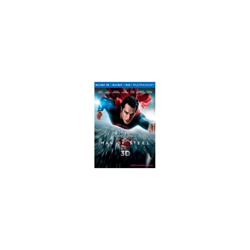 El Hombre De Acero (Blu-Ray 3D + Blu-Ray