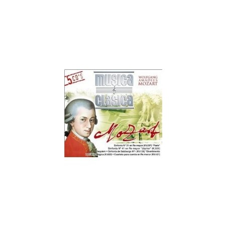 Musica Clásica Mozart ( Colección 5 CD,s )