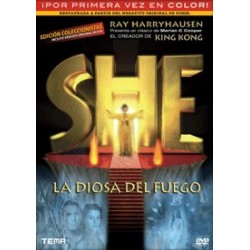 SHE LA DIOSA DEL FUEGO Dvd