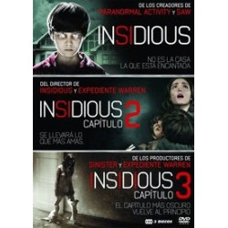 Comprar Pack Insidious 1 + 2 + 3  Dvd