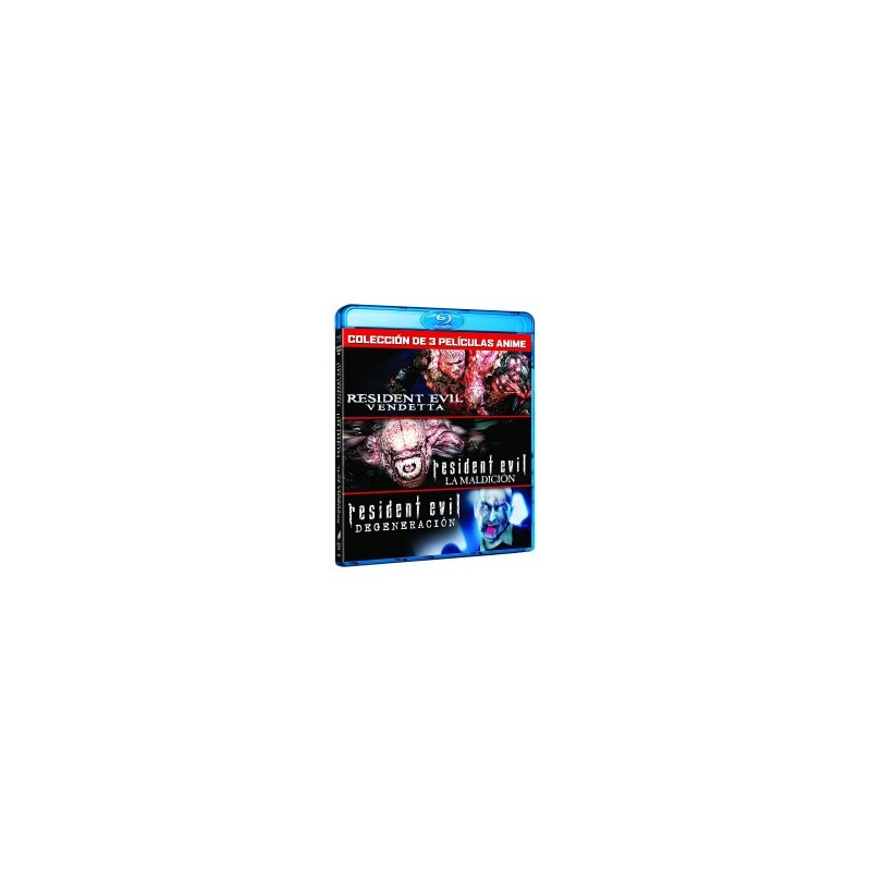 Resident Evil (Animación 3 Películas) (Blu-Ray)