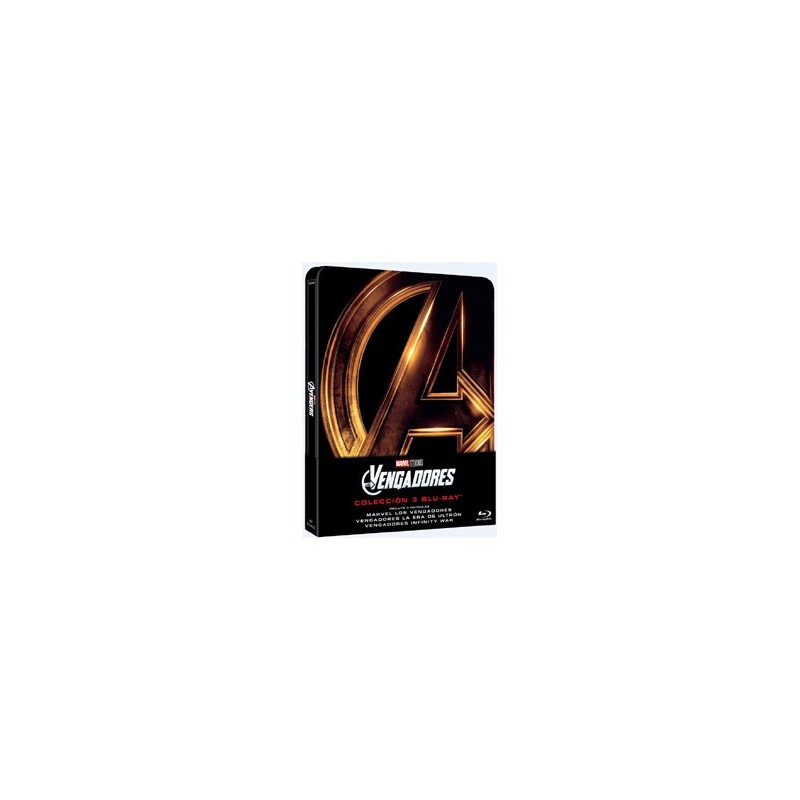 Trilogía: Vengadores : Trilogía (Blu-Ray) (Ed. Metálica)