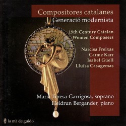Comprar Compositores catalanes  Generació noucentista (María Teresa Garrigosa Silvia Vidal) CD Dvd